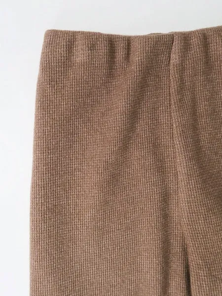 SALE 50%OFF ! 【BED&BREAKFAST】Super 140s Wool Waffle Pants