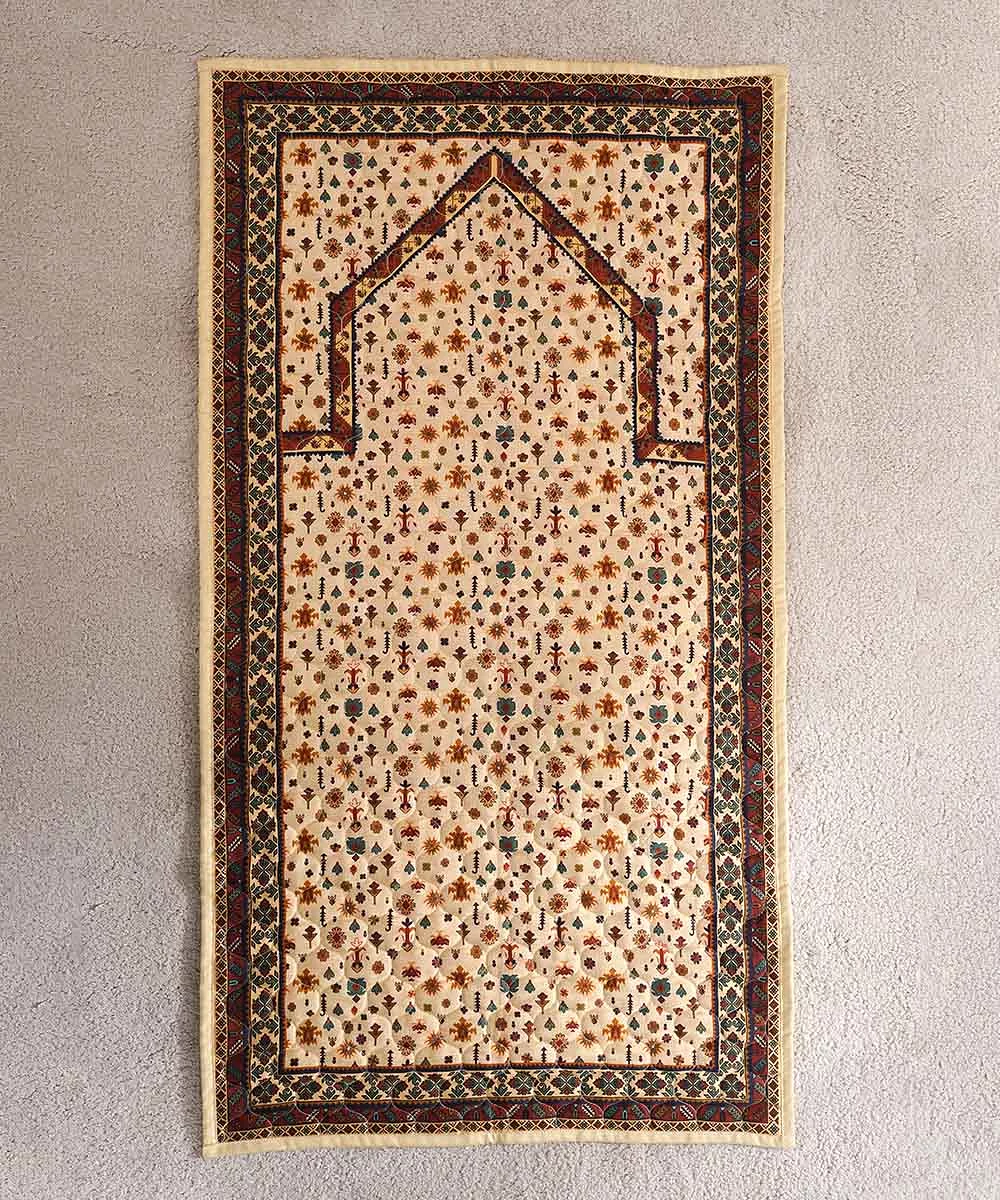 Scarlet & Taupe - Prayer Mat