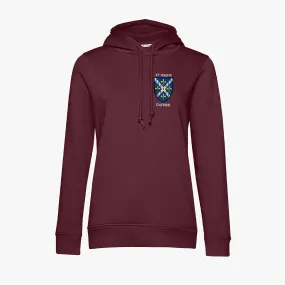 St Hugh's College Ladies Organic Embroidered Hoodie