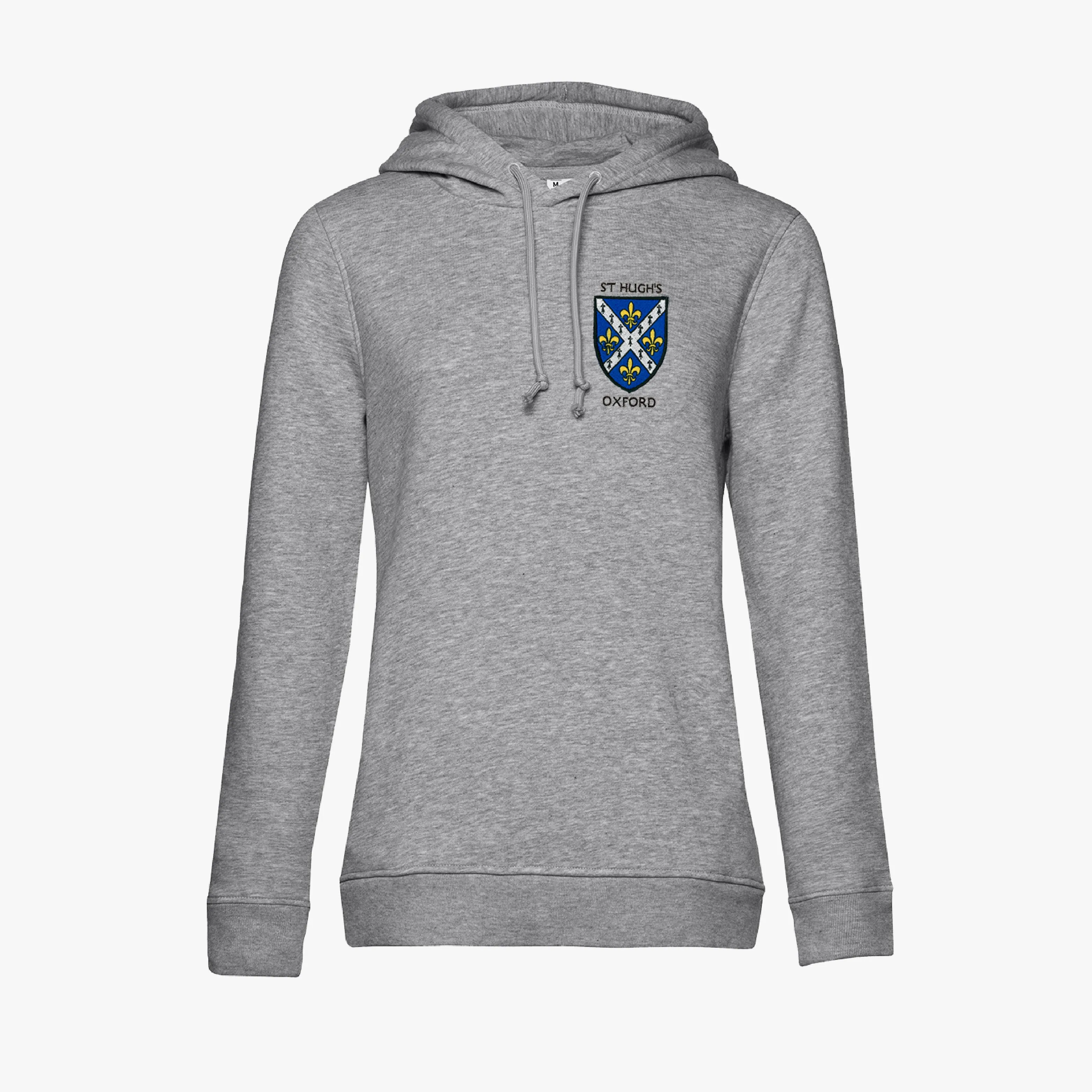 St Hugh's College Ladies Organic Embroidered Hoodie