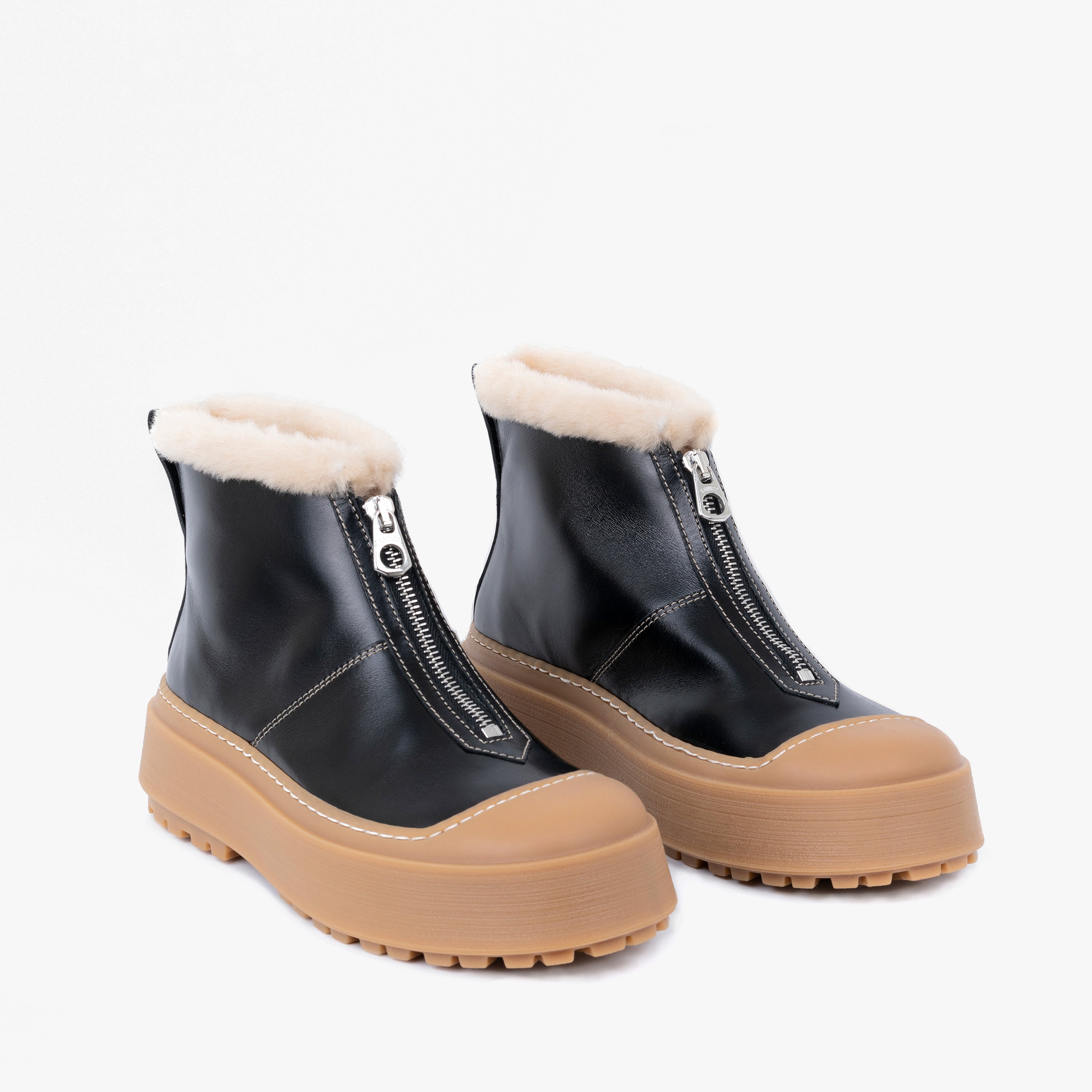 Teddy Boot Black