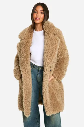 Teddy Faux Fur Coat