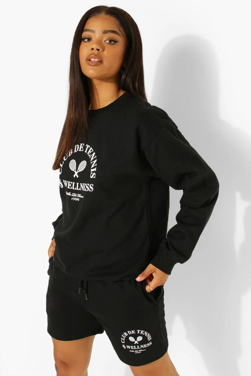 Tennis Wellness Sweater Short Tracksuit