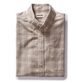 The Jack in Heather Flax Plaid