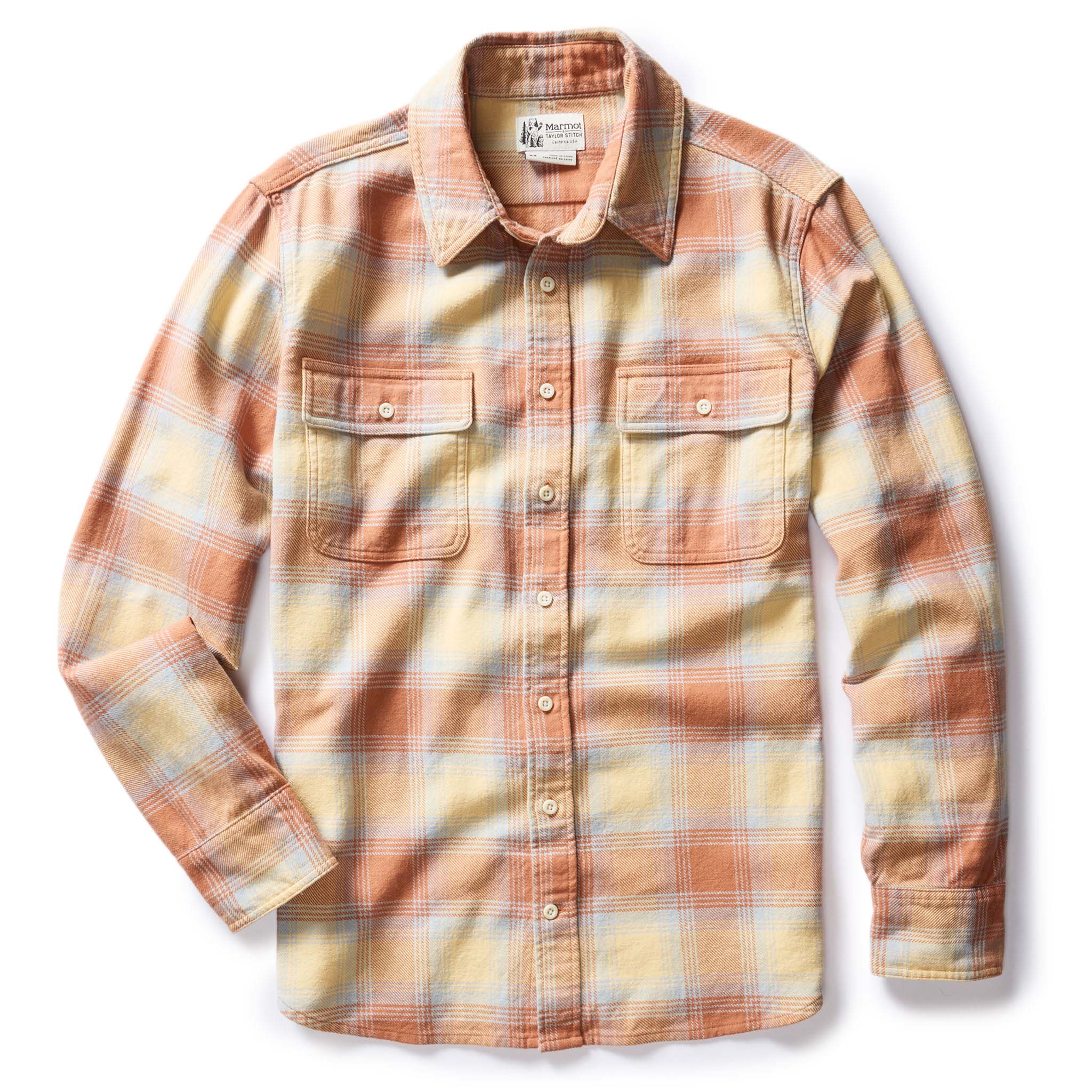 The Ledge Shirt in Sunrise Plaid