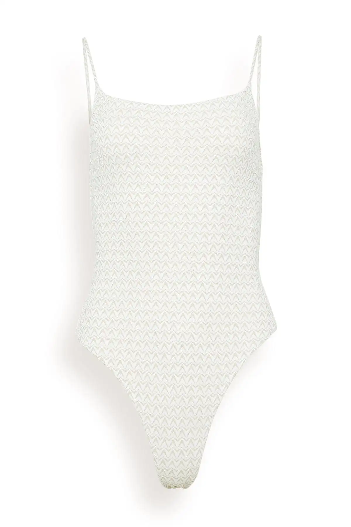 The Renna Swimsuit in Ecru