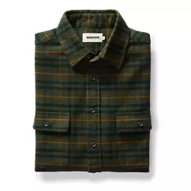 The Yosemite Shirt in Dark Forest Plaid