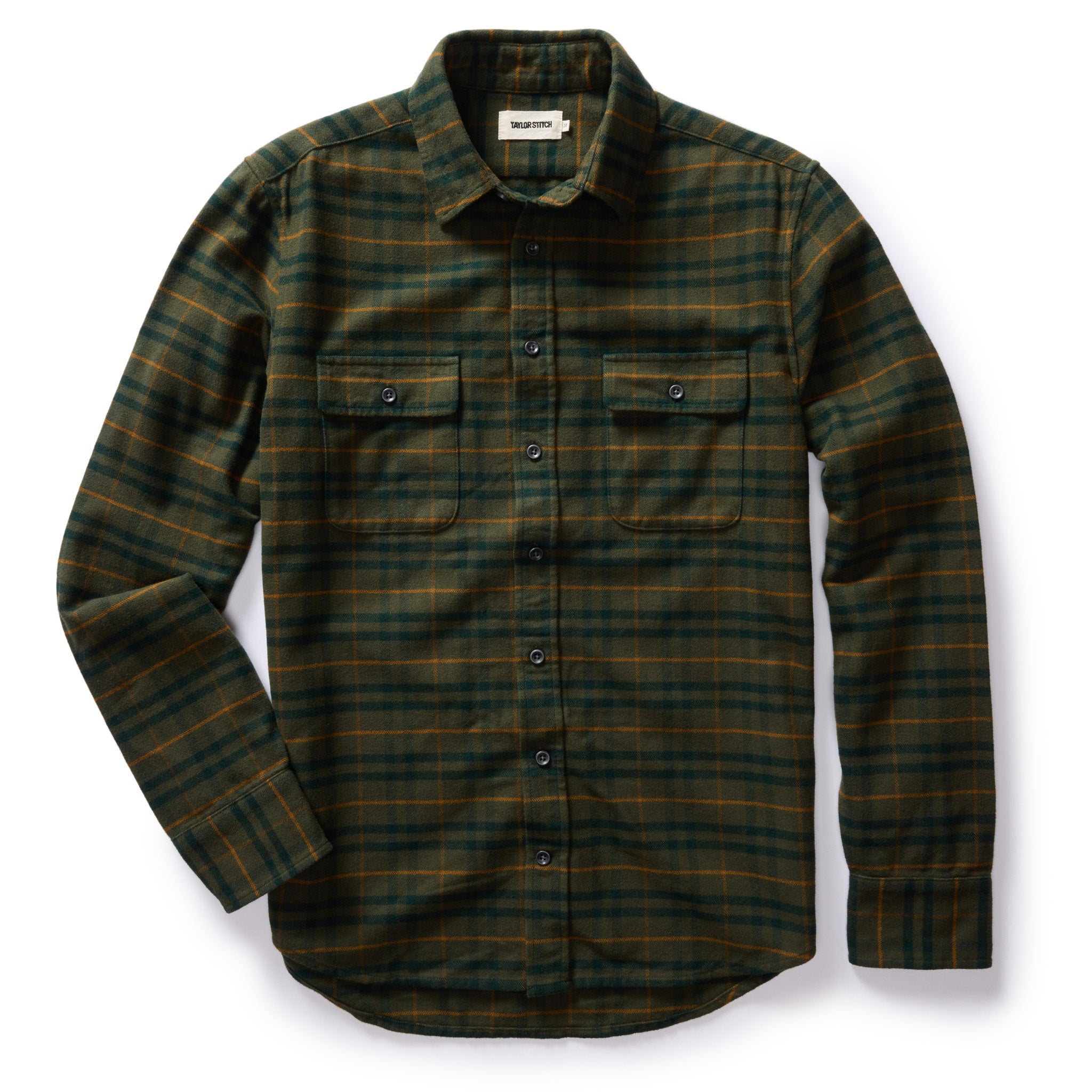 The Yosemite Shirt in Dark Forest Plaid