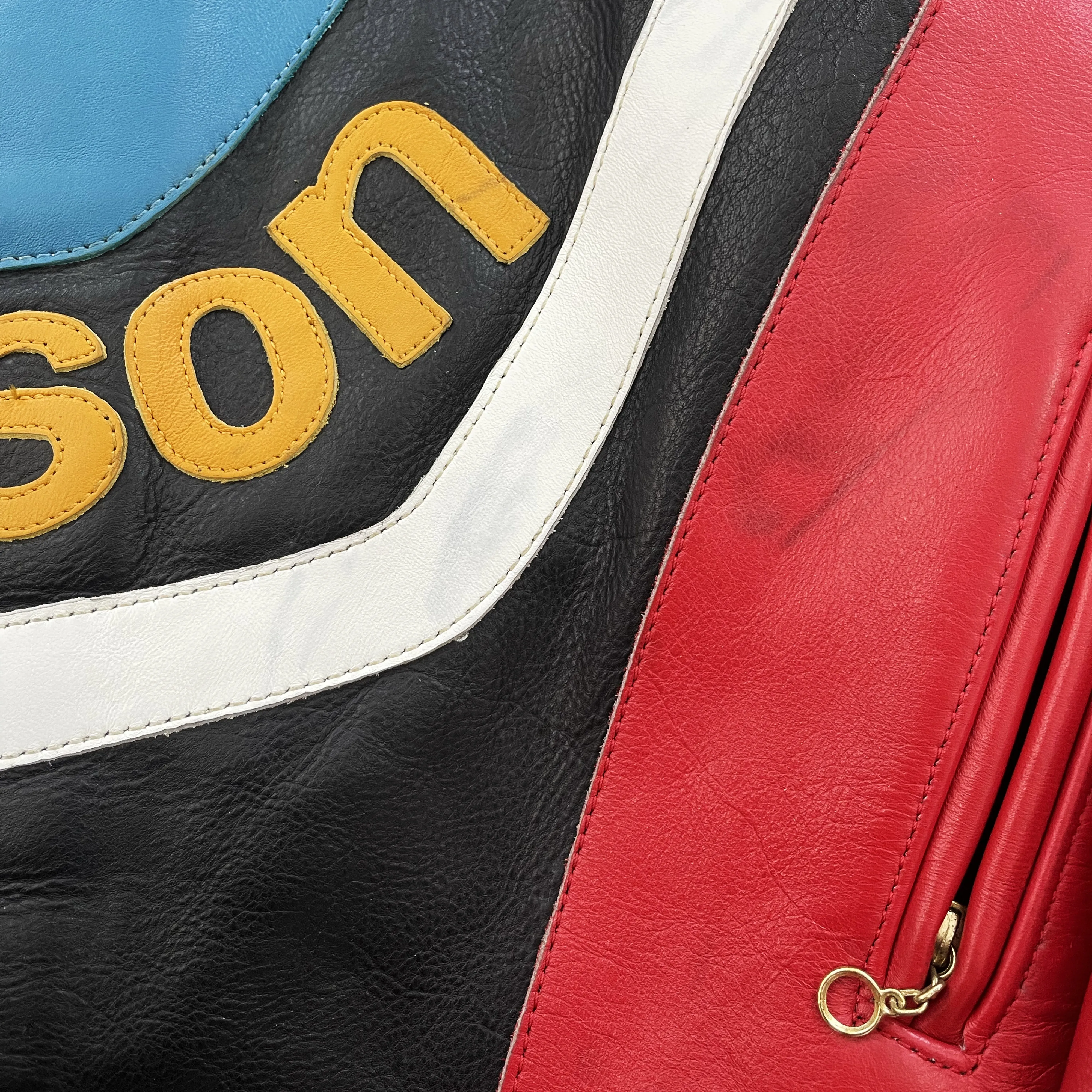 Vanson Leathers Motorcycle Racer Jacket - M