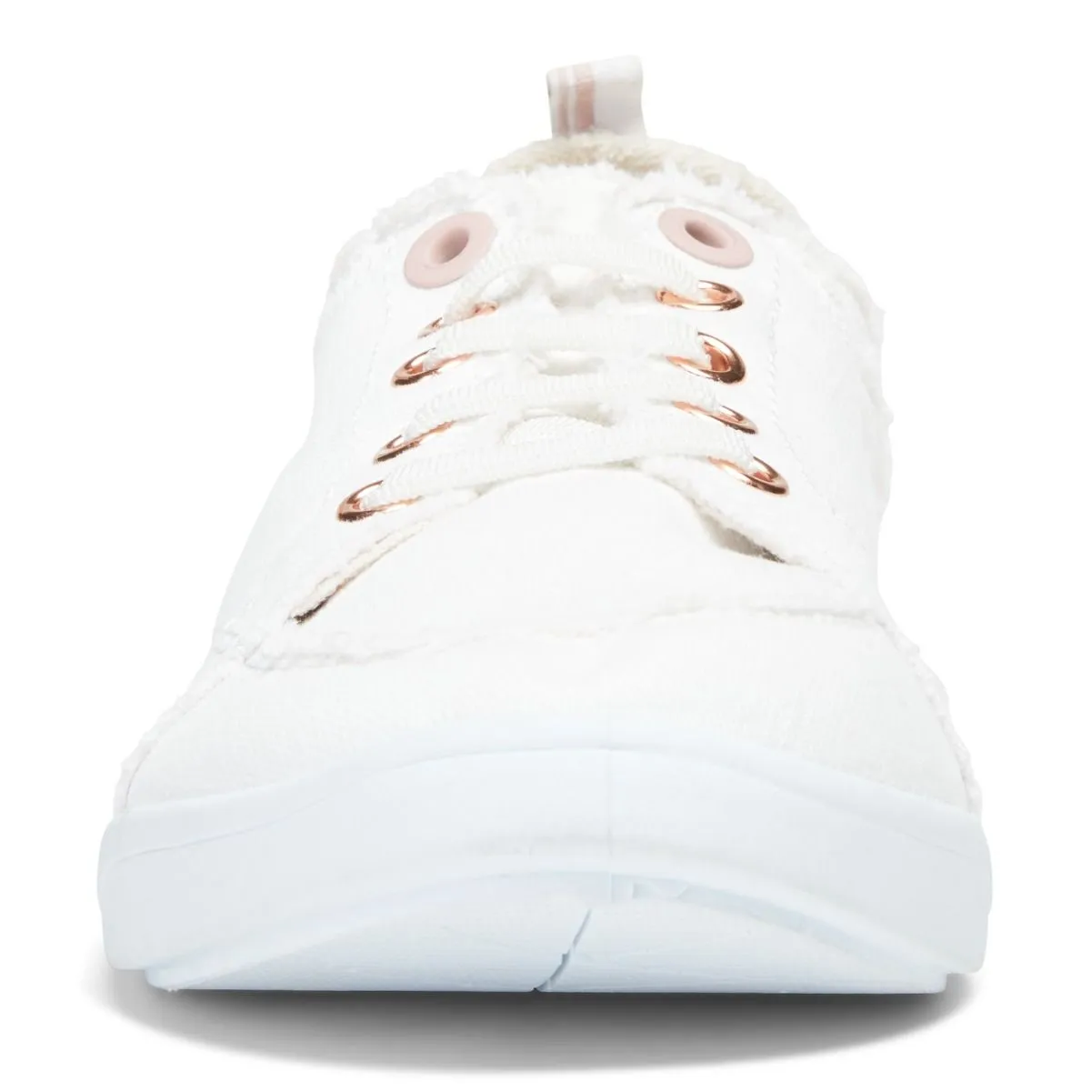 Vionic Beach Pismo Sneaker: Cream Canvas 