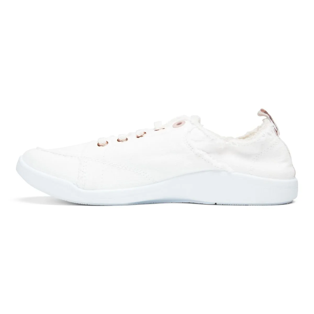 Vionic Beach Pismo Sneaker: Cream Canvas 