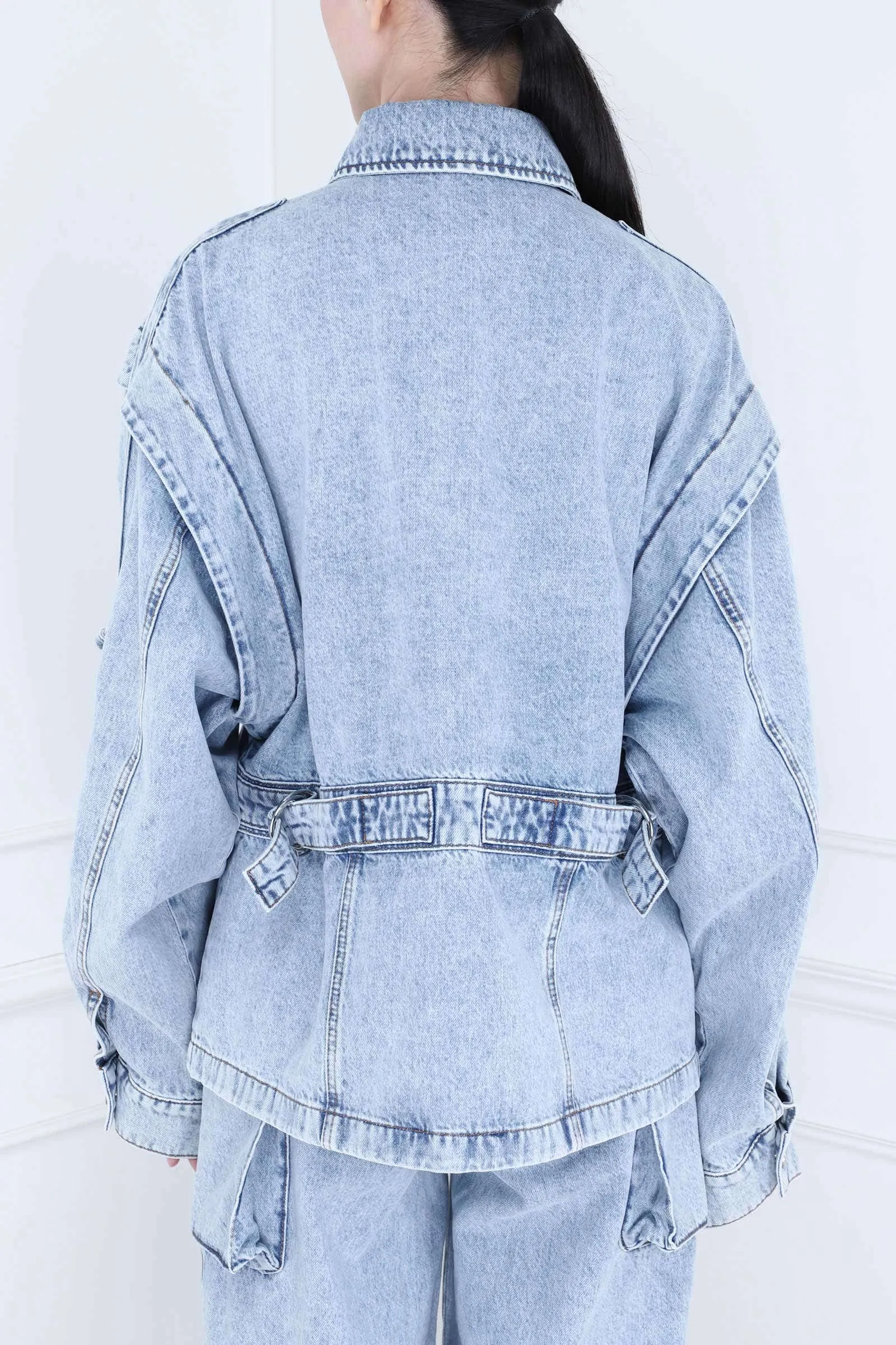 Washed Denim Monia Jacket