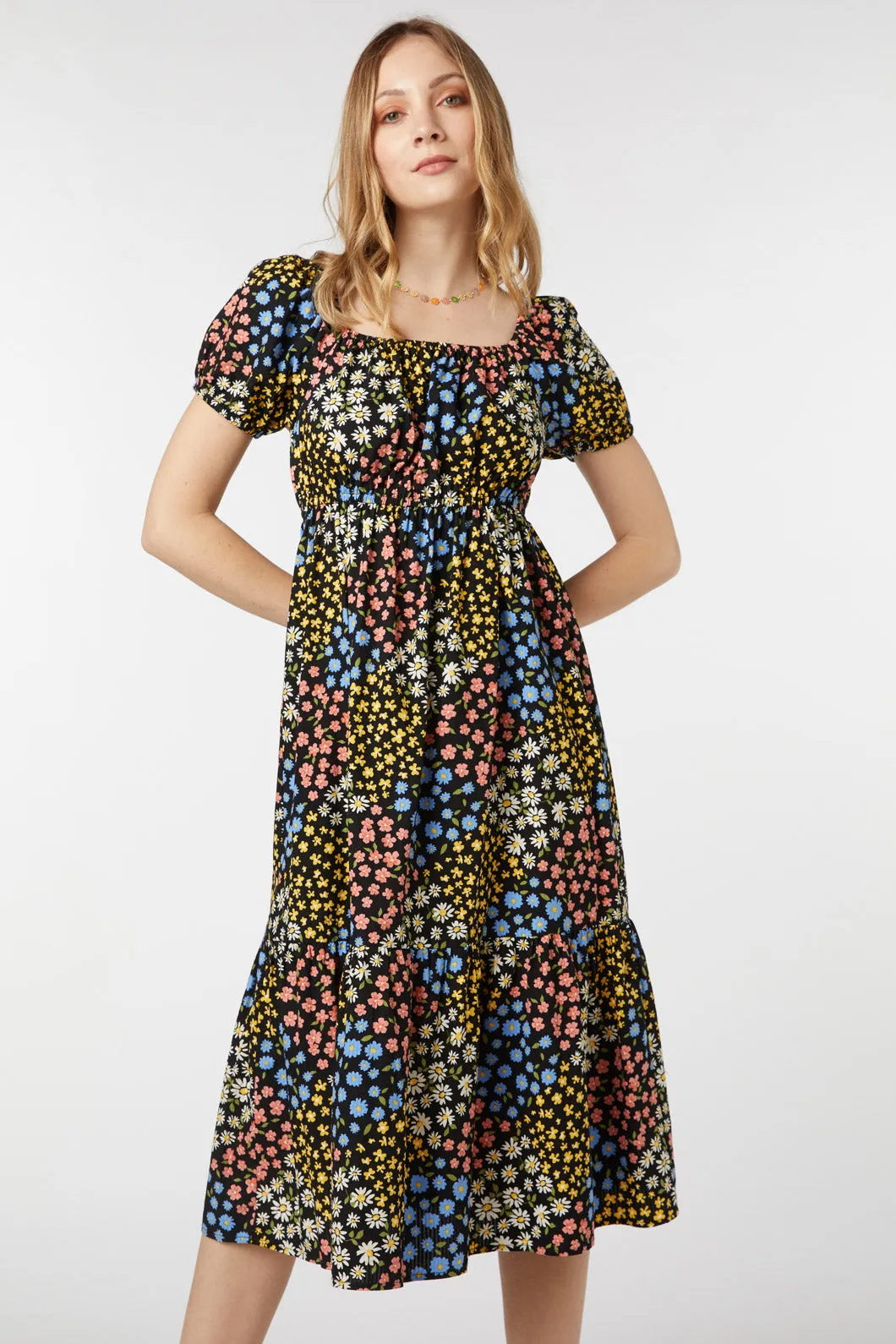 Wendy Floral Midi Dress