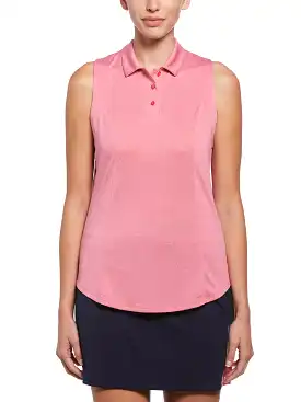 Womens Heather Golf Polo