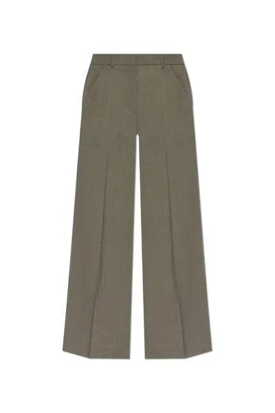 WOOL WIDE PANTS