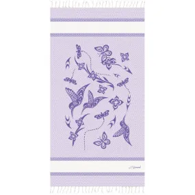 Woven Cotton Towel | Hummingbird by Simone Diamond